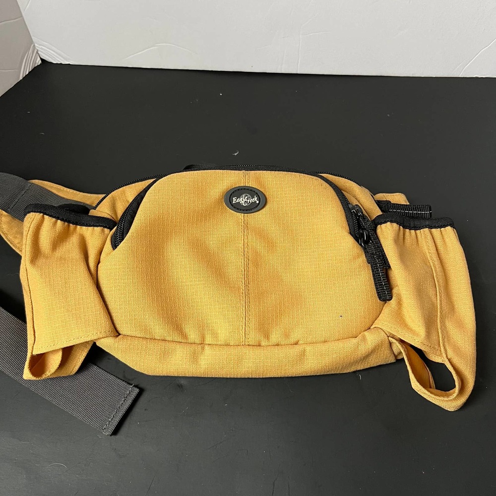 Eagle Creek Mustard Yellow Belt Bag